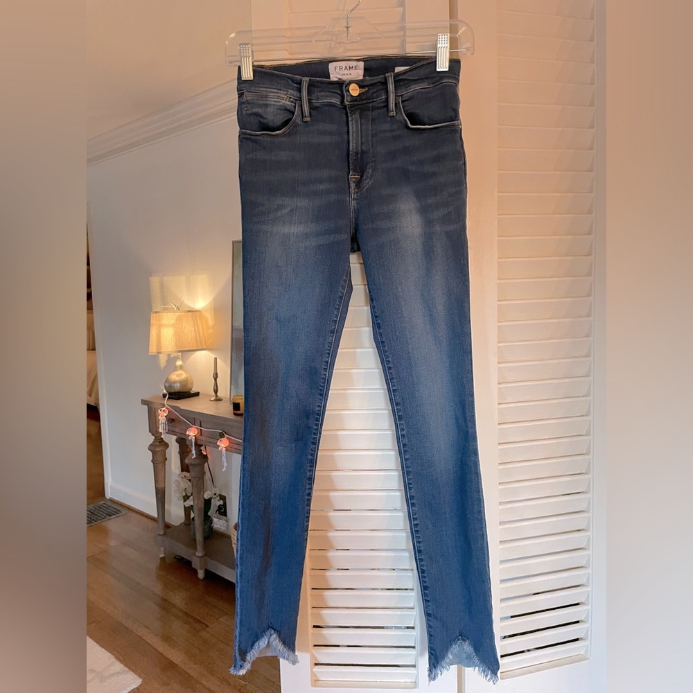 Frame denim cropped jeans
